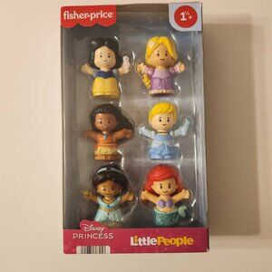 Little People Disney Princess Figures - Set of 6 Character read desc